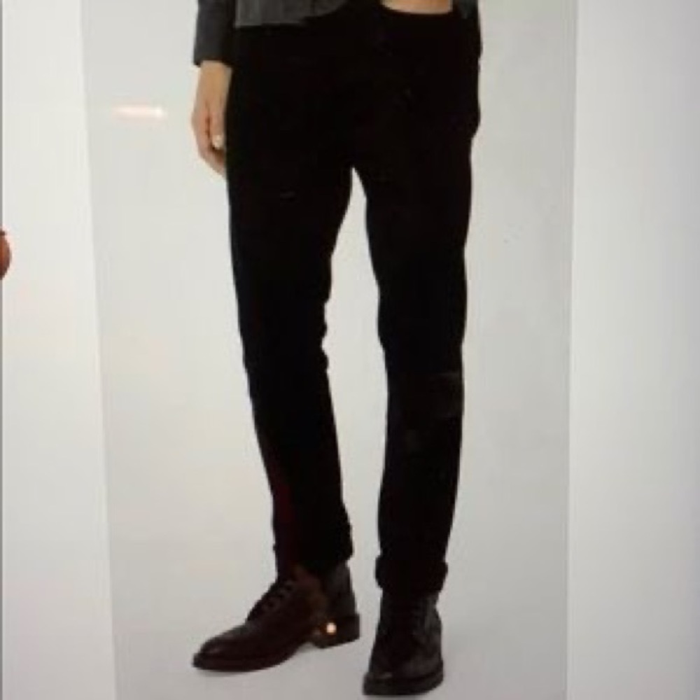 Burberry Brit  slim Straight Leg Black Jeans - Picture 11 of 11